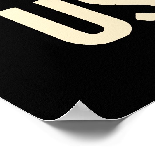 Ihr Mut Ihre Freude über Ihre Entschließung Poster (Ecke)