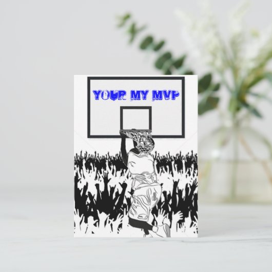 Ihr MVP - Postkarte (Stehend Vorderseite)