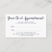 Ihr nächster Termin - Erinnerung - Mitternacht Bla (Vorderseite)