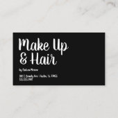 Ihr nächster Termin - Erinnerung - Schwarz - (Rückseite)