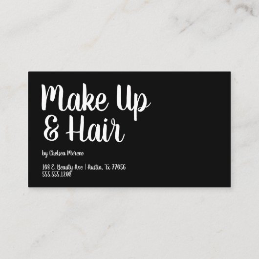 Ihr nächster Termin - Erinnerung - Schwarz - (Rückseite)