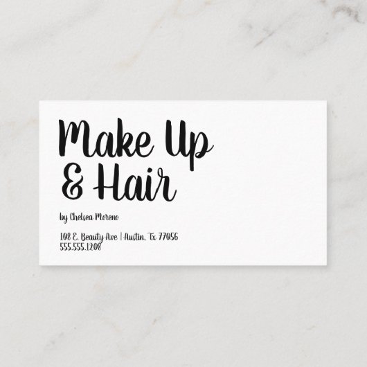 Ihr nächster Termin - Erinnerung - Trendy Script (Rückseite)