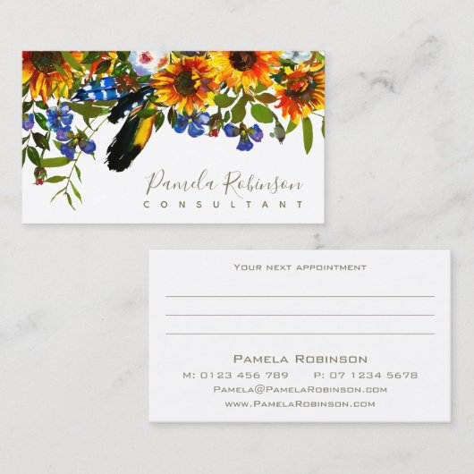 Ihr nächster Termin Visitenkarte (Vorne/Hinten)