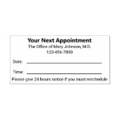 Ihr nächstes Amt für Erinnerung Doktor Permastempel (Design)