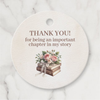 Ihr nächstes Kapitel beginnt, Storybook Danke Geschenkanhänger