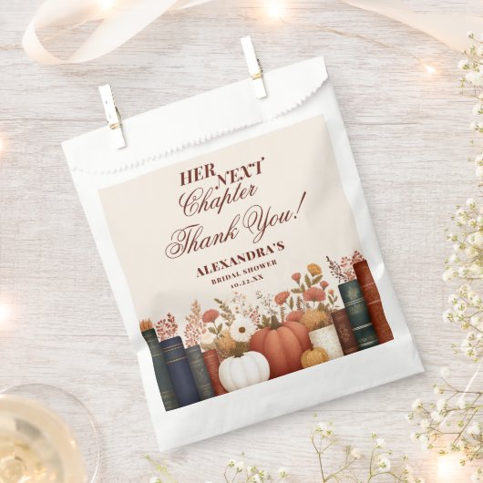 Ihr nächstes Kapitel Buch Thema Brautparty Geschen Geschenktütchen (Ausgeschnitten)