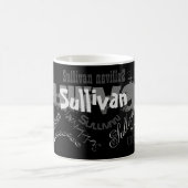Ihr Name als Ihre edle schwarze Design-Tasse! Kaffeetasse (Mittel)