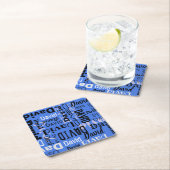 Ihr NAME Anpassbarer Table Party Untersetzer (Vor Ort)