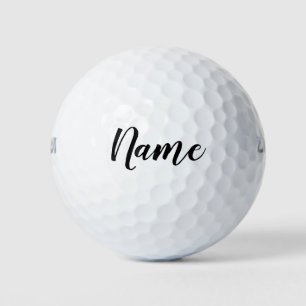 Ihr Name auf dem Golfball