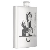 Ihr Name auf dieser Mode-Modell-Flasche Flachmann (Rechts)