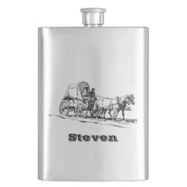 Ihr Name auf dieser Stagecoach-Flasche Flachmann