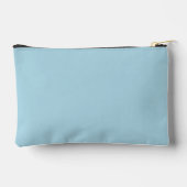 Ihr Name auf hellblauer Tasche (Rückseite)