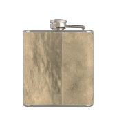 Ihr Name auf Ropin" Cowboy-Flasche Flachmann (Rückseite)