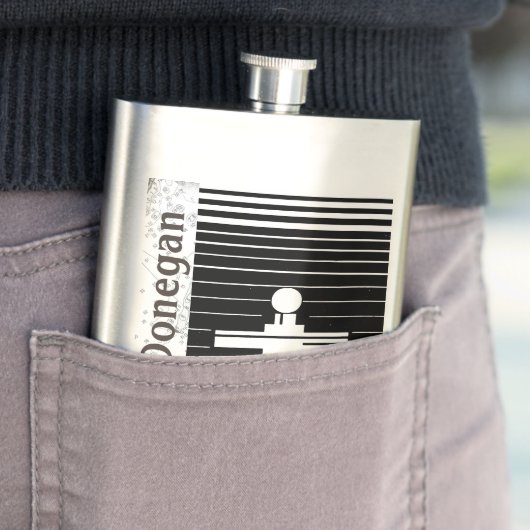 Ihr Name auf Seeflasche Flachmann (Beispiel)