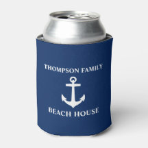 Ihr Name Beach House Anchor Blue