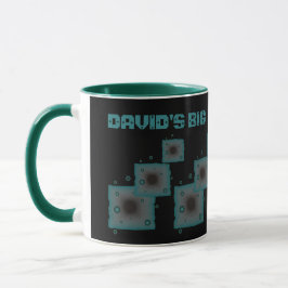 Ihr Name Big Machine Brew Sci Fi Fantasy Green Tasse