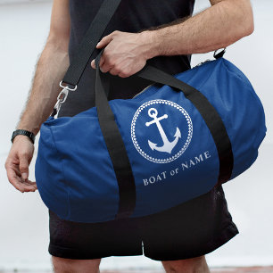 Ihr Name Boot oder Hafen Schiffstauglich Meer Anke Duffle Bag