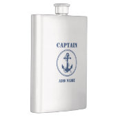 Ihr Name Captain Flask Anchor & Rope Flachmann (Rechts)