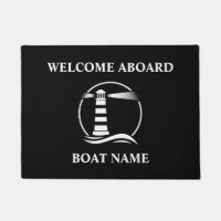 Ihr Name Classic Nautical Lighthouse Willkommen