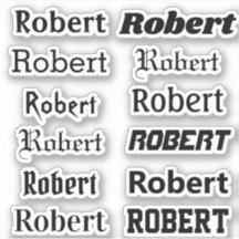 IHR NAME Clear Stickers Window Laptop Car Decks