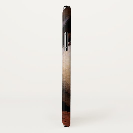 Ihr Name Custom Baseball Artwork Case-Mate iPhone Hülle (Hinten/Rechts)