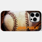 Ihr Name Custom Baseball Artwork Case-Mate iPhone Hülle (Rückseite (Horizontal))