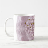 Ihr Name Custom Crystal Rose Quartz Kaffeetasse (Links)