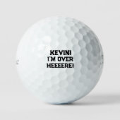 Ihr Name - Custom Funny Golf Balls Golfball (Vorderseite)