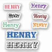 Ihr Name Custom Lap Top Stickers Multicfarben Aufkleber (Vorderseite)