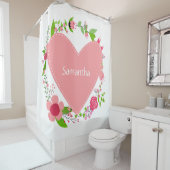 Ihr Name(e) in einem speziellen Duschvorhang für H (Beispiel)