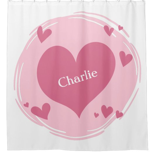 Ihr Name(e) in einem speziellen Duschvorhang für H (Vorderseite)