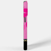 Ihr Name Floral Pink Black Gold Case-Mate iPhone Hülle (Rückseite / Rechts)