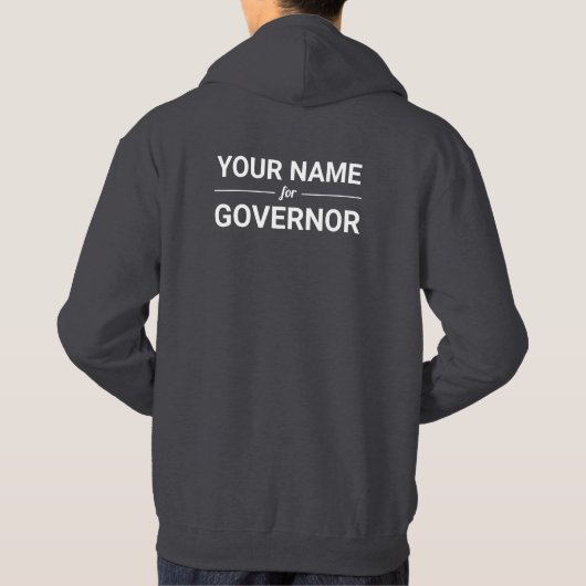 Ihr Name für benutzerdefinierten Text und Farbe Hoodie (Rückseite)