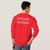 Ihr Name für benutzerdefinierten Text und Farbe T-Shirt (Schwarz voll)