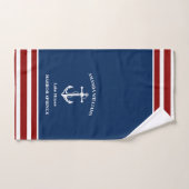 Ihr Name für Ihr Schiff Badhandtuch Set (Handtuch)