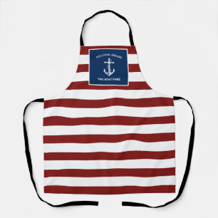 Ihr Name für Ihr Schiff Schürze