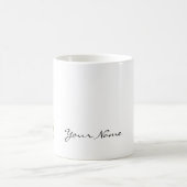Ihr Name Garden Blume Schmetterling Kaffeetasse (Mittel)