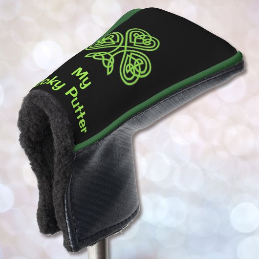 Ihr NAME Golf Cover Lucky PUTTER personalisieren Golf Headcover