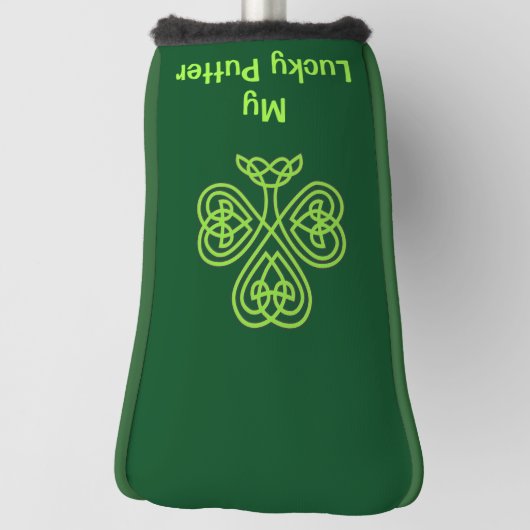 Ihr NAME Golf Cover Lucky PUTTER personalisieren Golf Headcover (Rotieren 90)