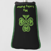 Ihr NAME Golf Cover Lucky PUTTER personalisieren Headcover (Rotieren 90)