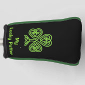 Ihr NAME Golf Cover Lucky PUTTER personalisieren Headcover (Vorderseite)