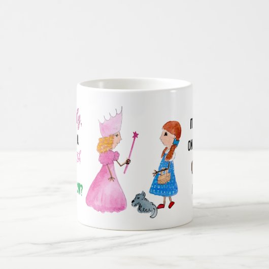 Ihr Name Gute Hexe oder Schlechte Hexe? Kaffeelieb Kaffeetasse (Mittel)