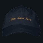 Ihr Name hier Custom Personalisiert Hat Navy Cap Bestickte Baseballkappe<br><div class="desc">Das Erstellen eines bestickten Hutes mit dem Text "Ihr Name Hier" ist eine gute Möglichkeit, eine personalisierte Touch zu Ihrer Accessoires-Sammlung hinzuzufügen. Entscheiden Sie sich für den Typ des Hutes, den Sie gewollt haben, wie zum Beispiel eine Baseballkappe, einen Papa-Hut oder einen LKW-Hut. Baumwollhüte sind eine beliebte Wahl für Komfort...</div>