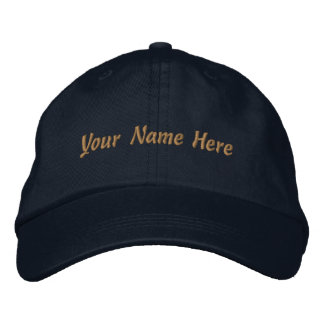 Ihr Name hier Custom Personalisiert Hat Navy Cap Bestickte Baseballkappe