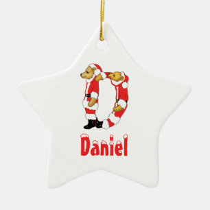 Ihr Name hier! Kundenspezifischer Teddybär Sankt Keramik Ornament