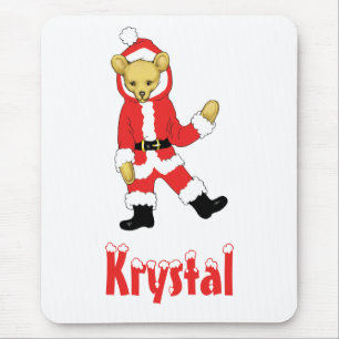 Ihr Name hier! Kundenspezifischer Teddybär Sankt Mousepad