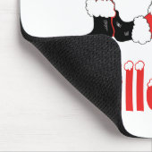 Ihr Name hier! Kundenspezifischer Teddybär Sankt Mousepad (Ecke)