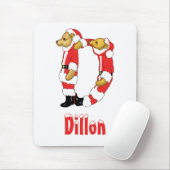Ihr Name hier! Kundenspezifischer Teddybär Sankt Mousepad (Mit Mouse)