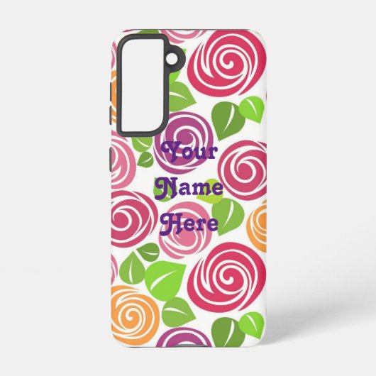 Ihr Name hier - Personalisiertes Design Samsung Galaxy Hülle (Rückseite)