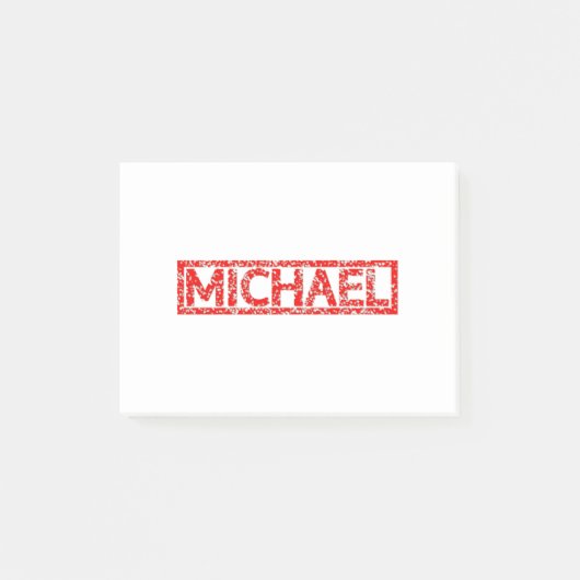 Ihr Name hier! Post-it Klebezettel (Vorderseite)